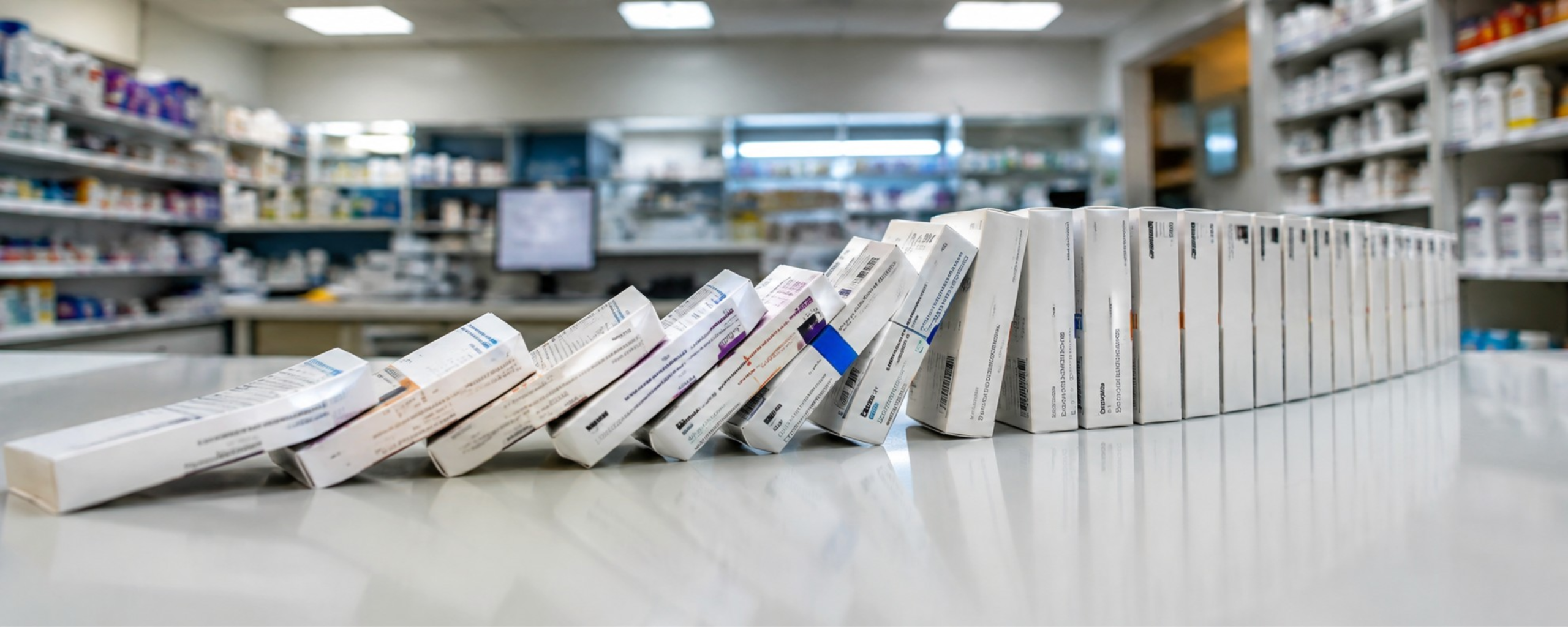 El efecto dominó: cómo un pequeño retraso afecta toda la farmacia