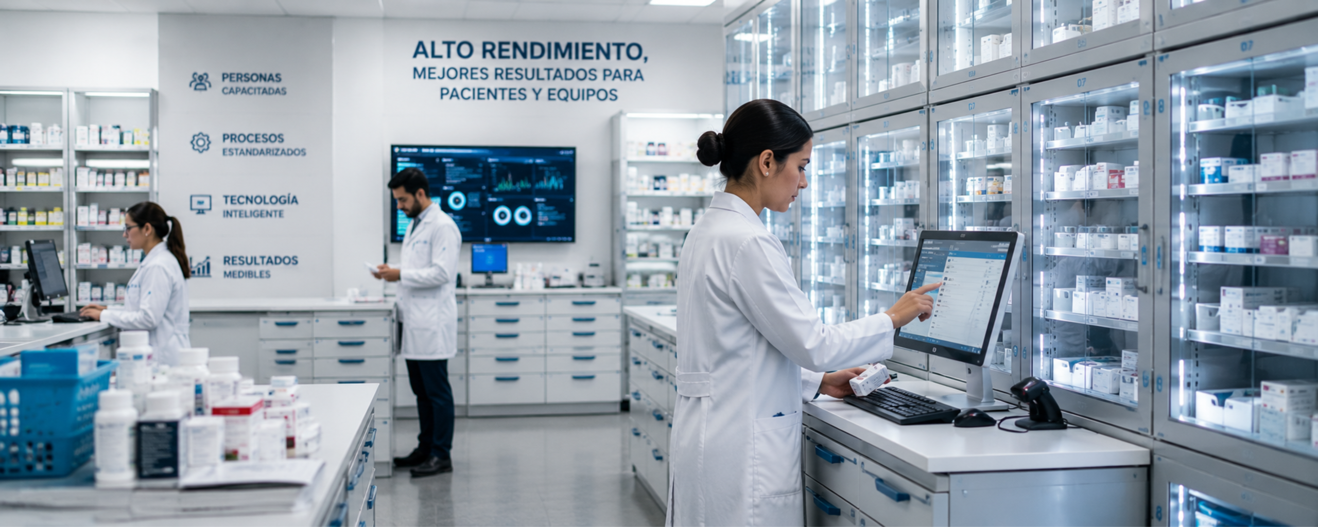 ¿Qué distingue a una farmacia de alto rendimiento?
